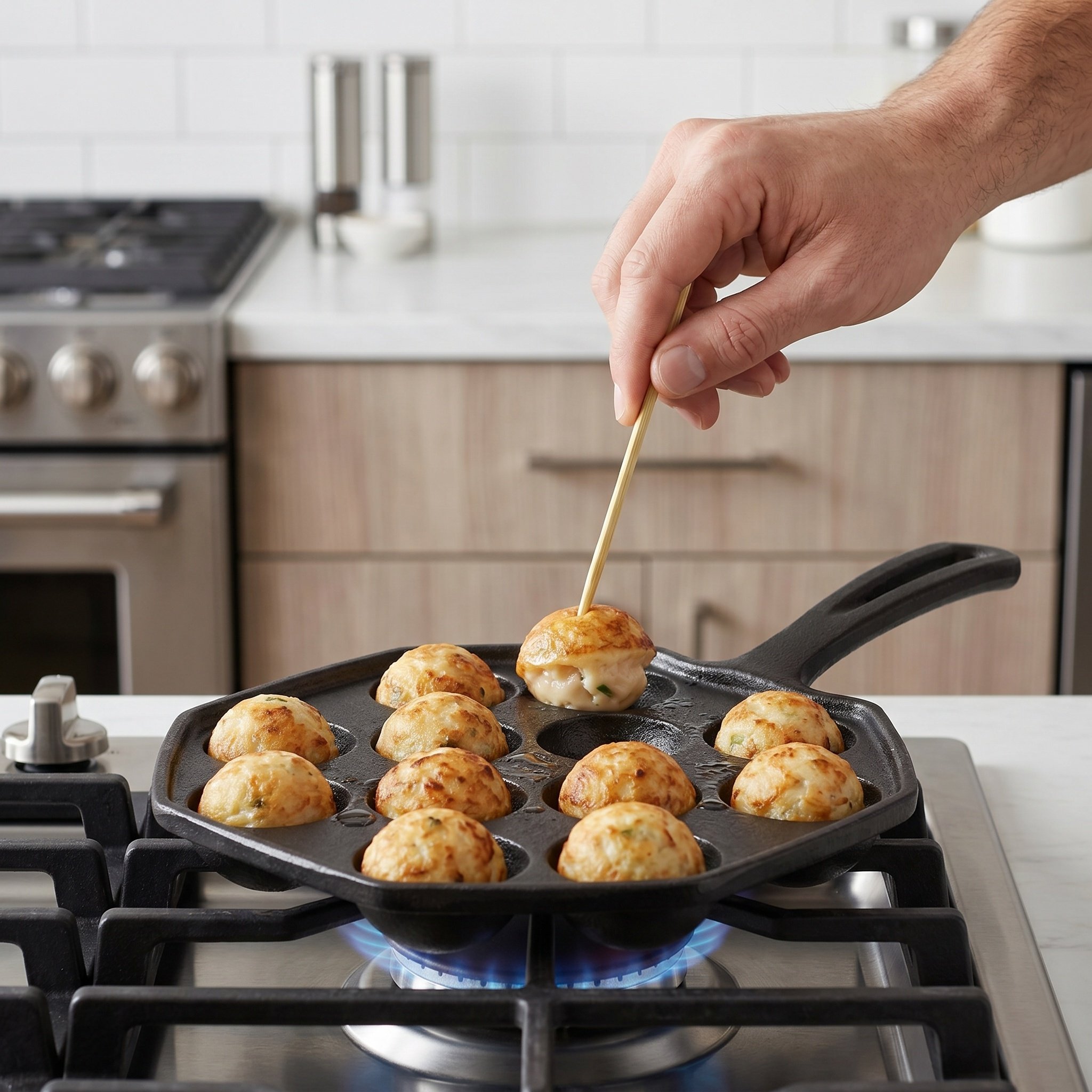 12 Kalıplı Takoyaki Tavası, Dö - Takoyaki Grill Plate incelemesi ve fiyatı