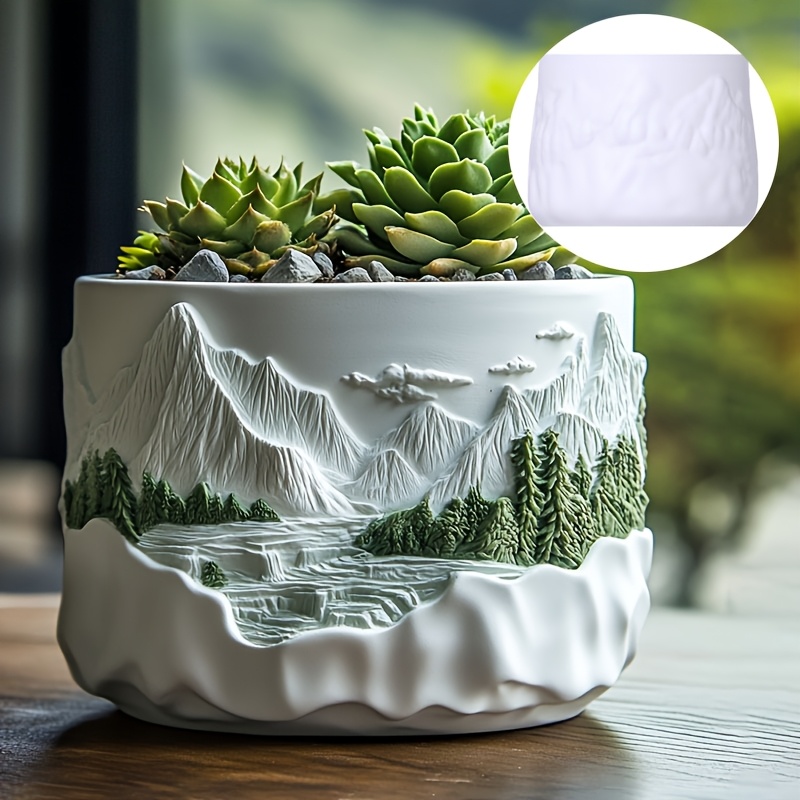 Dağ kabartma etli bitki saksı  - Potsticker Mold incelemesi ve fiyatı
